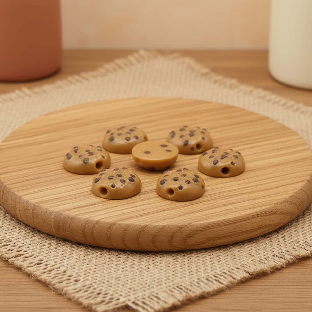 Chocolate Chipper Beads (Qty 10)